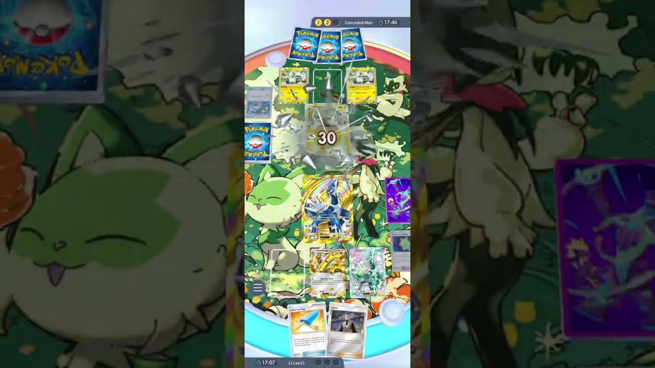 This Gholdhengo Ex-Dialga EX deck is 🔥 in Ultraball rank 1 mode!! #pokemontcgpocket 