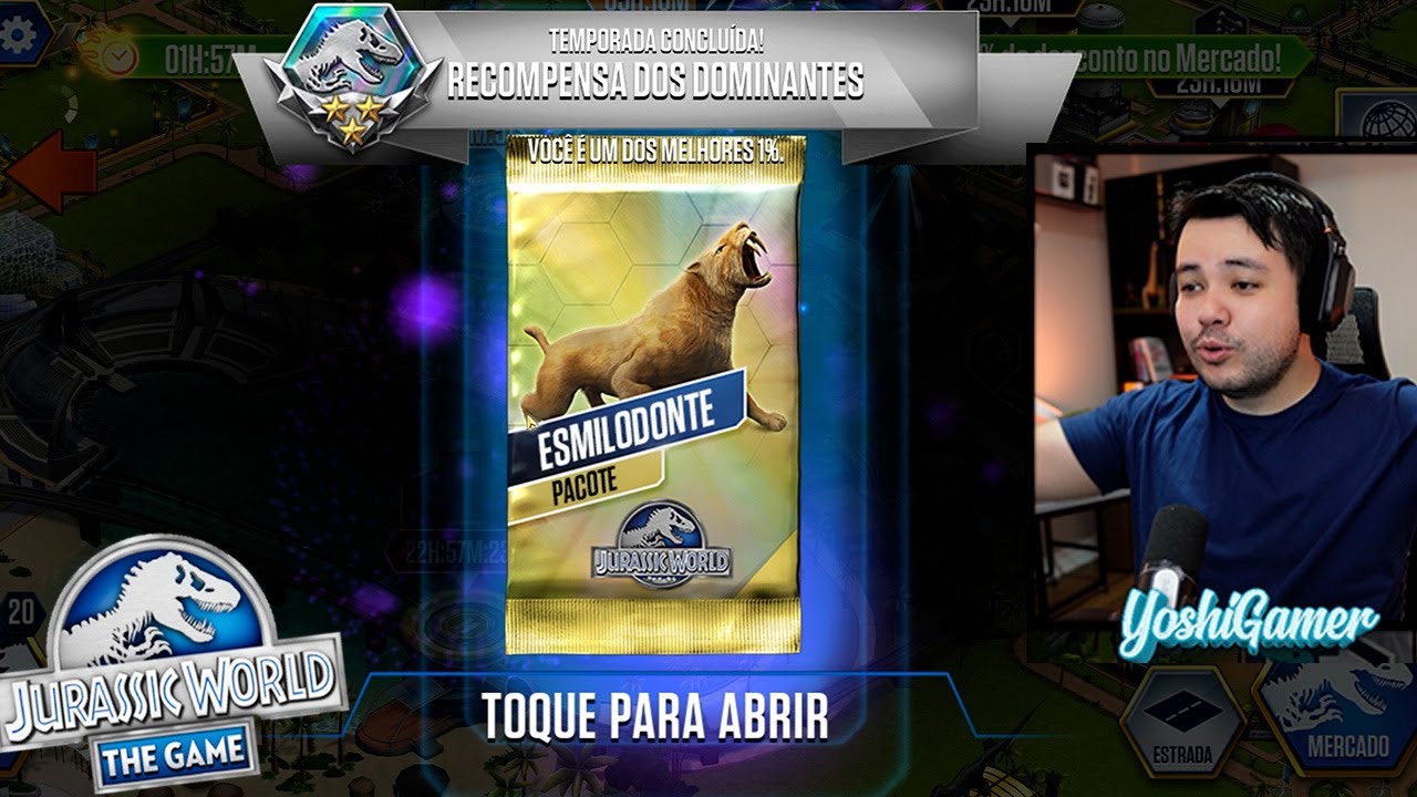 JURASSIC WORLD - Evento do ESMILODONTE! Deu BOA!