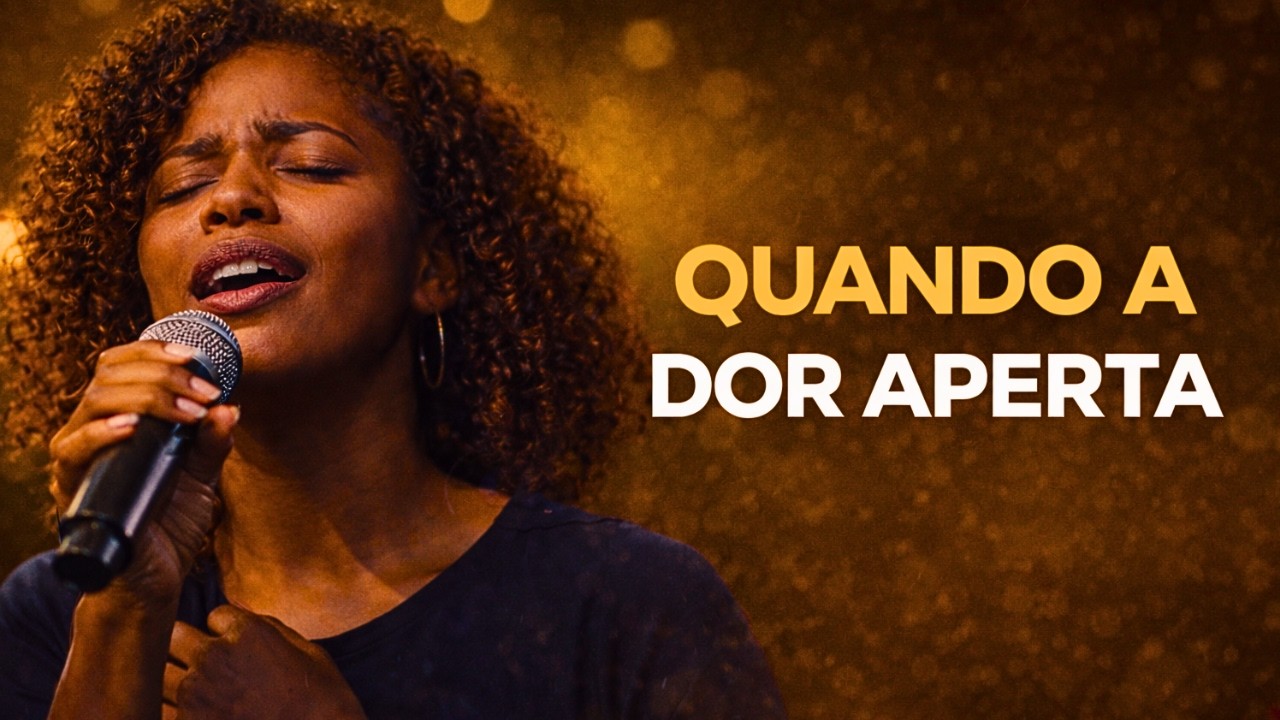 QUANDO A DOR APERTA… (Deus Te Sustenta Com Amor) – Inspiração Vocal Aline Barros – Louvor Gospel