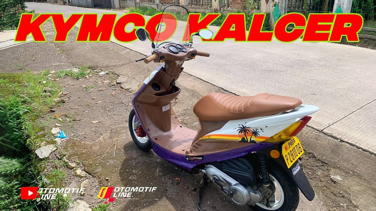 kymco EASY jr yang sudah jarang terlihat di jalanan umum