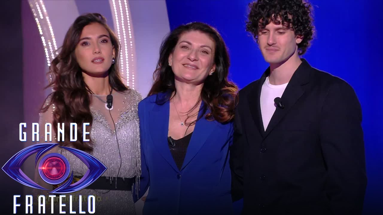 Grande Fratello - Zeudi Di Palma incontra il fratello Giuseppe e la mamma Maria Rosaria