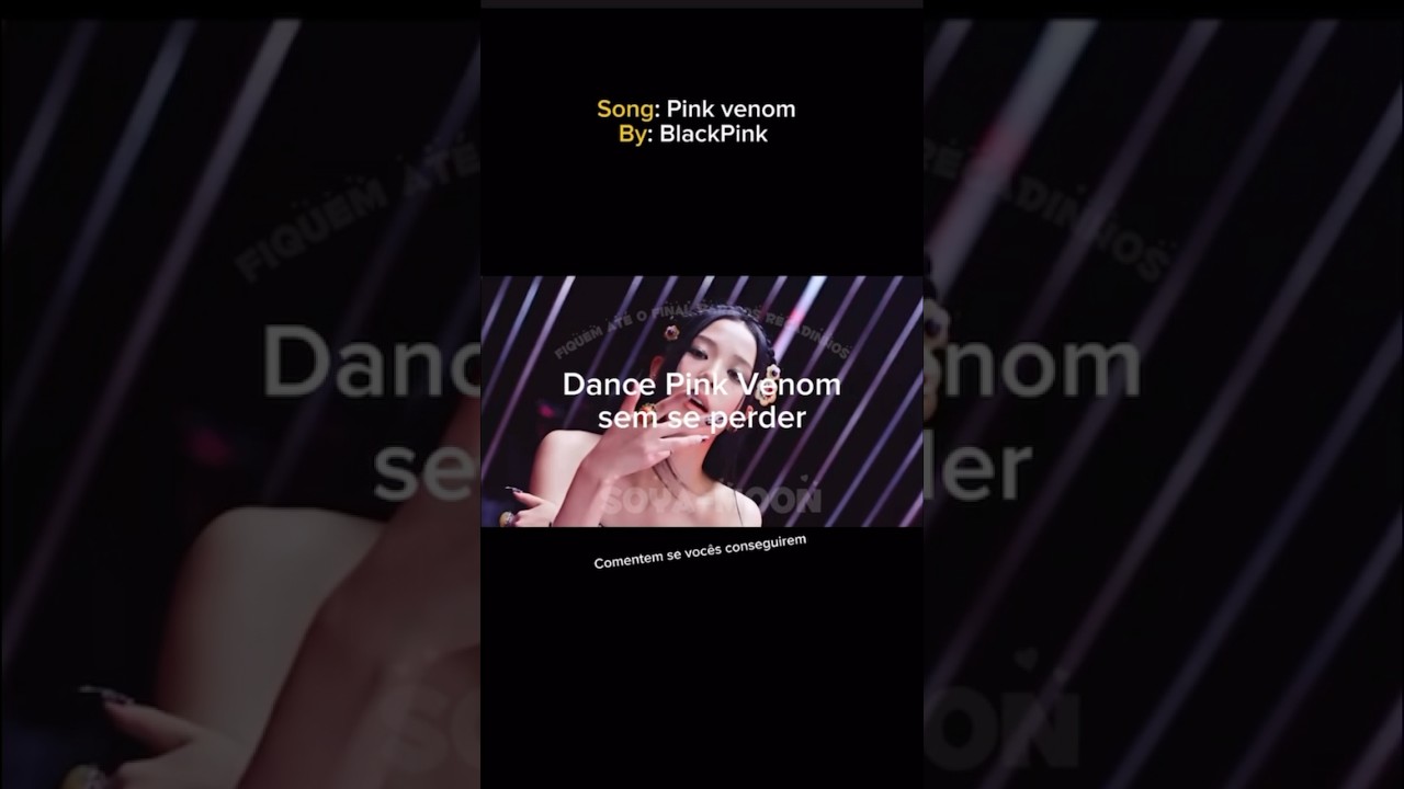 Dance Pink venom sem se perder 