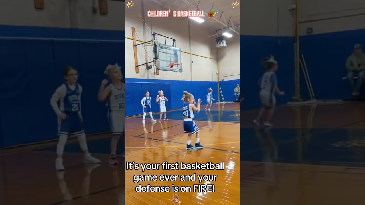 The pure chaos of children&rsquo;s basketball 🤣#basketball #kidsbasketball #funny #funnyvideos #fail