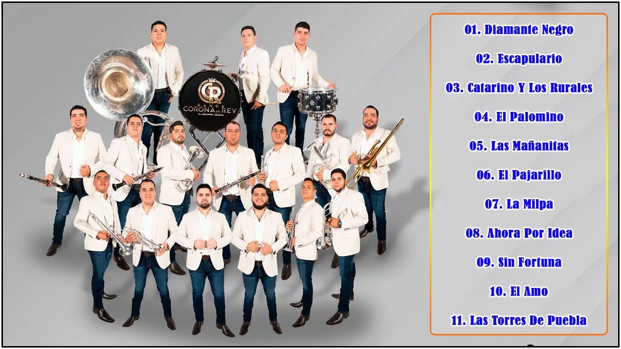 Banda Corona Del Rey Exitos Mix - Las 20 Mejores Canciones De Banda Corona Del Rey