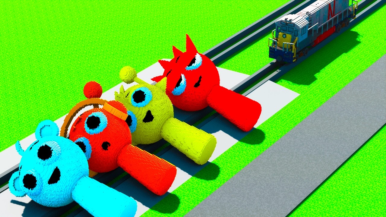 Can SPRUNKI Survive? | Upgrading OBSTACLES Until They Survive!