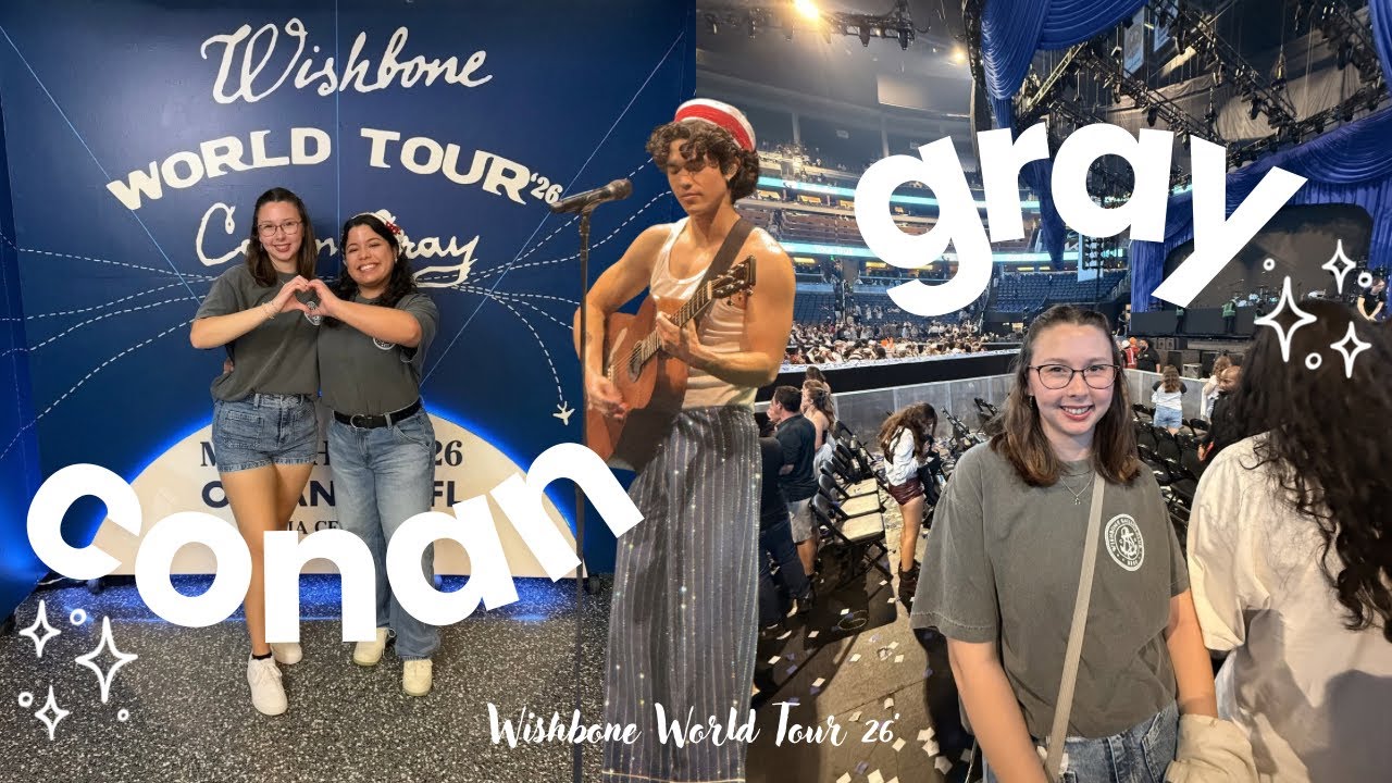 Conan Gray Concert ⭐️⚓️ | 3/7/26 Vlog