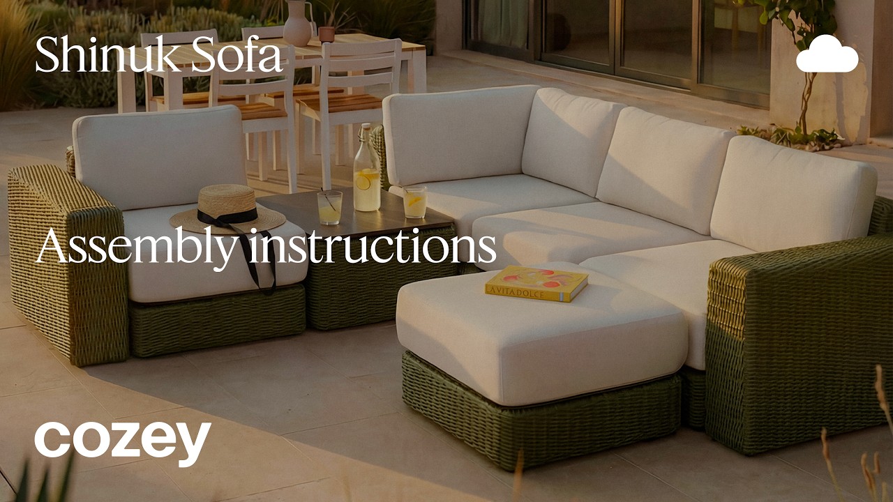(EN) Shinuk Sofa - Assembly instructions