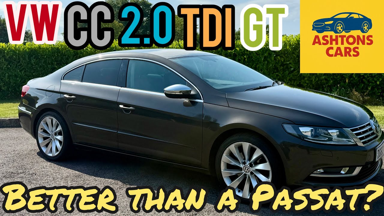 2013 VOLKSWAGEN CC 2.0 TDI GT  BLUE EFFICIENCY - Passat spawned 4dr coupe - BETTER THAN A PASSAT?