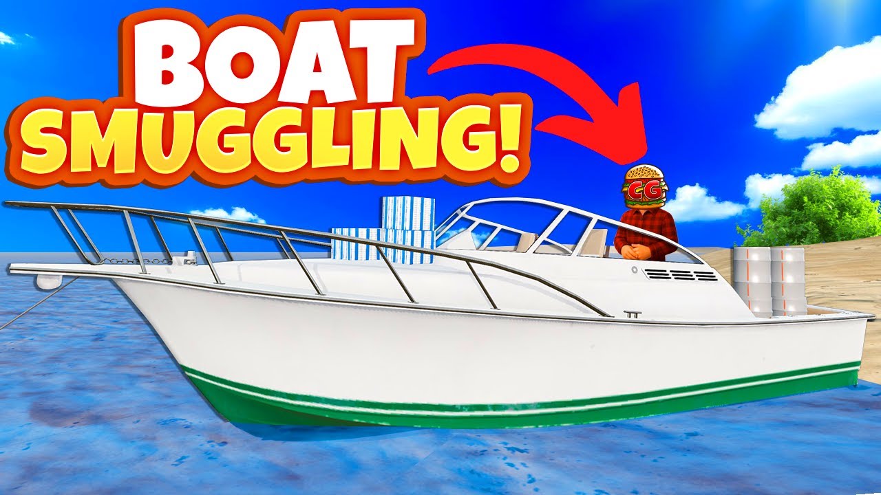I Bought a GOLD Statue by Smuggling Items with My NEW Boat (Mon Bazou)