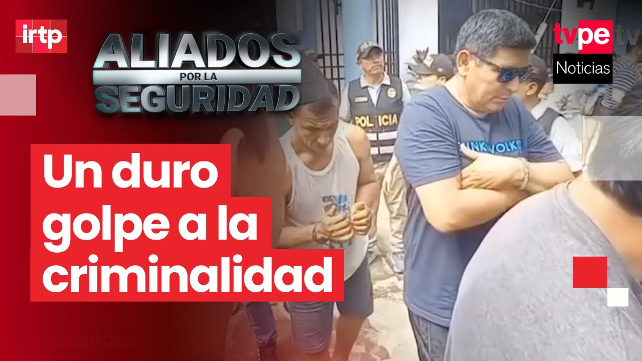 🚨 Caen policías y civiles ligados a extorsión, asaltos y sicariato en la selva peruana