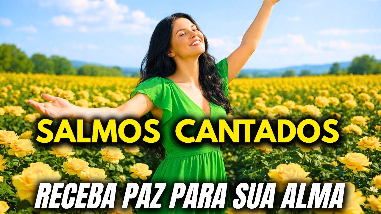 SALMOS CANTADOS QUE TRAZ PAZ PARA SUA ALMA | RELAXE E DURMA NA PRESENÇA DE DEUS