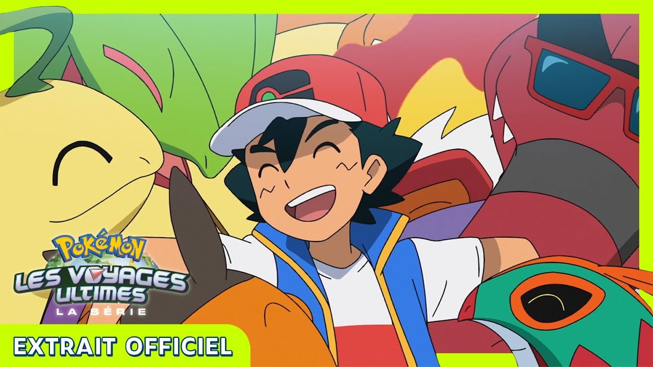 Sacha et ses Pokémon sont réunis ! | La série : Pokémon, les voyages ultimes | Extrait officiel