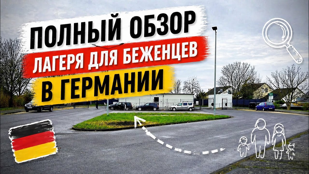 Полный обзор Лагеря для беженцев в Германии 😎☝️#беженцывгермании #беженцыукраины 