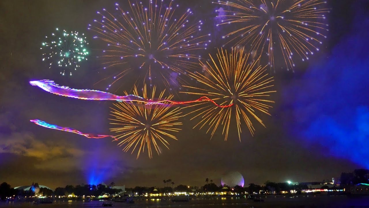 [4K] EPCOT Forever Fireworks