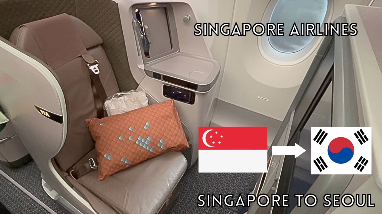 Singapore Airlines: Singapore to Seoul SQ612 (Airbus A350-900) Business Class