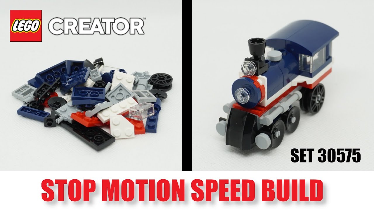 LEGO&reg; Creator 30575 | Train 🚂 (2020) | Stop Motion Build