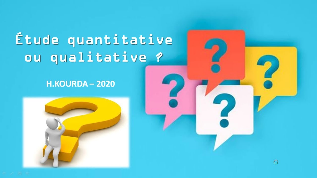 Étude quantitative ou qualitative quelle est la différence ?
