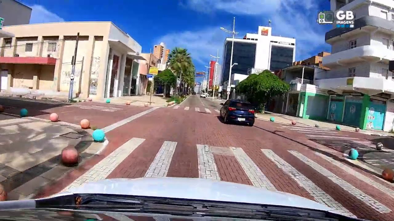 UM PASSEIO DE CARRO PELO CENTRO DE FORTALEZA E AV MONSENHOR TABOSA