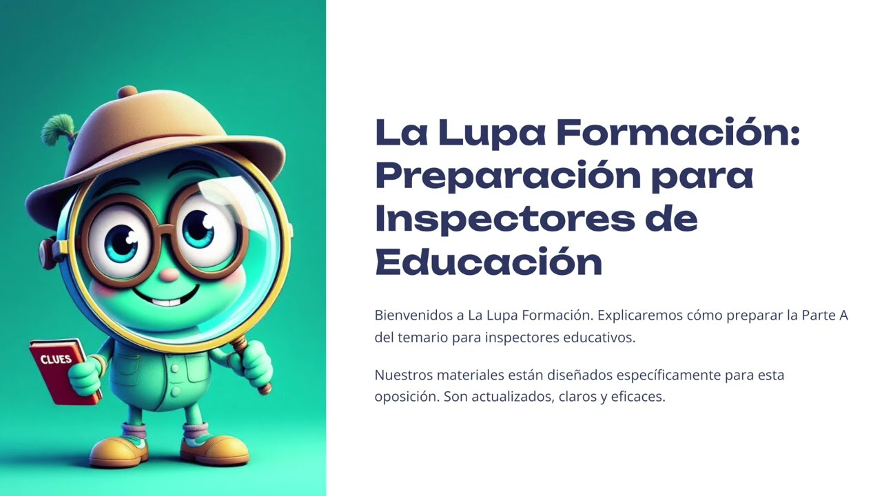 Cómo preparar la PARTE A de la oposición a Inspección Educativa | Guía completa