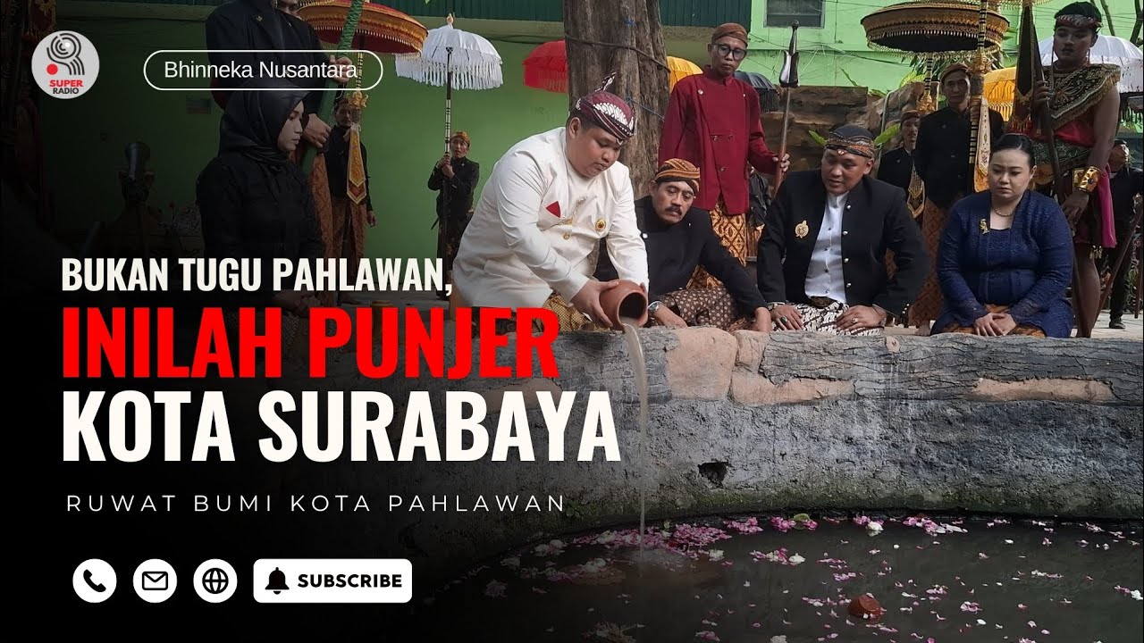 Bukan Tugu Pahlawan, Inilah Punjer Kota Surabaya