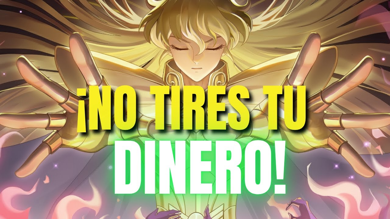 Las compras OBLIGATORIAS si vas a gastar en Saint Seiya EX