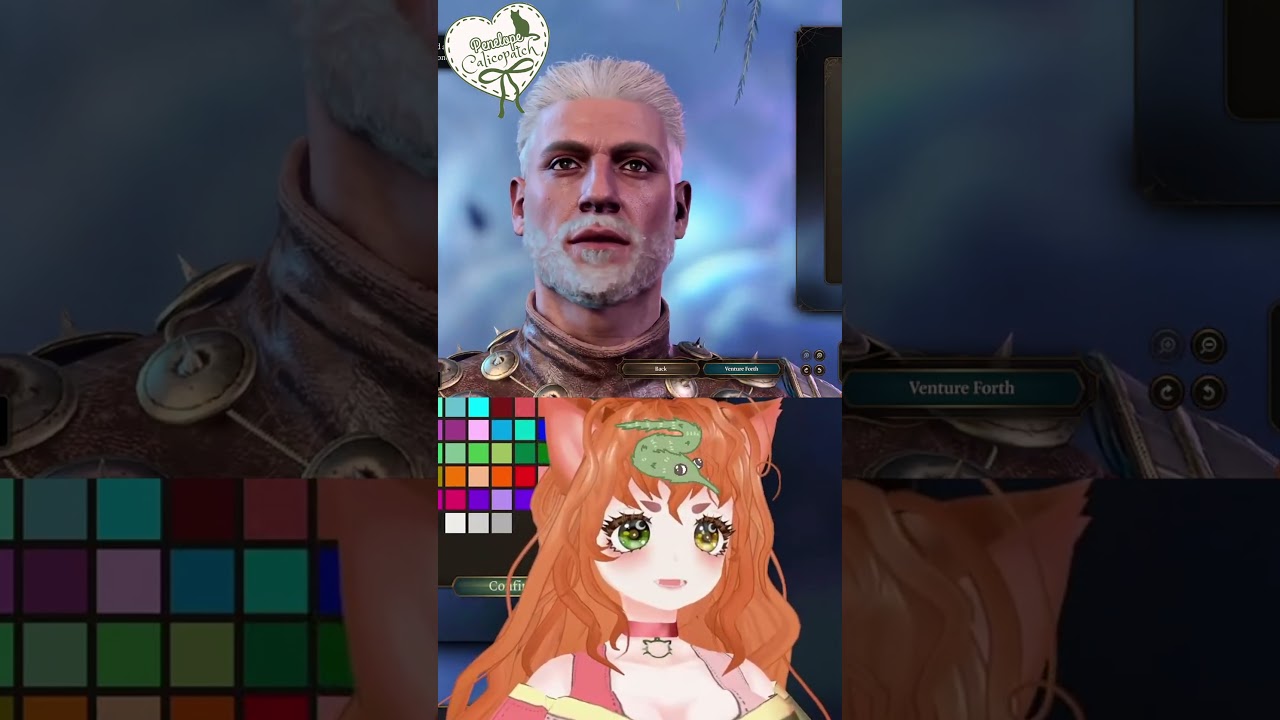 Making the BEST guardian in Baldur's Gate 3 #vtuber #vtuberEN #baldursgate3 #vtuberclips #bg3