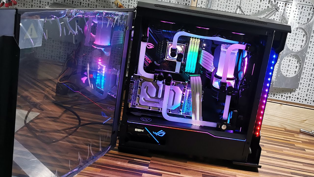 Client build - TUF RTX3080 - Intel 10700k - EKWB dual-loop
