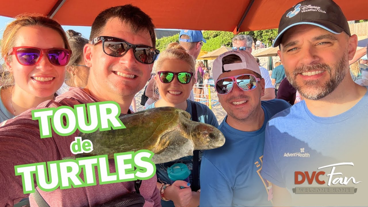 Behind the Shell: Tour de Turtles 2025 at Disney’s Vero Beach Resort!
