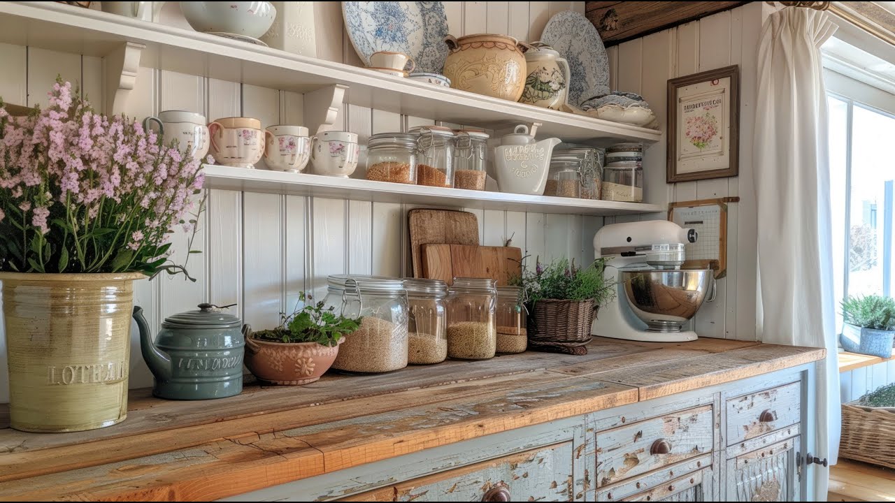 Vintage Cottage Decor Ideas Full of Nostalgic Charm