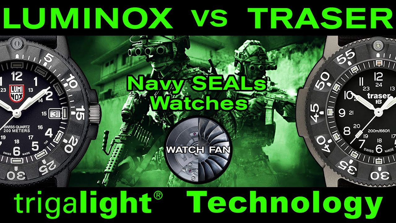 Luminox Vs Traser -  Gli orologi dei Navy SEALs