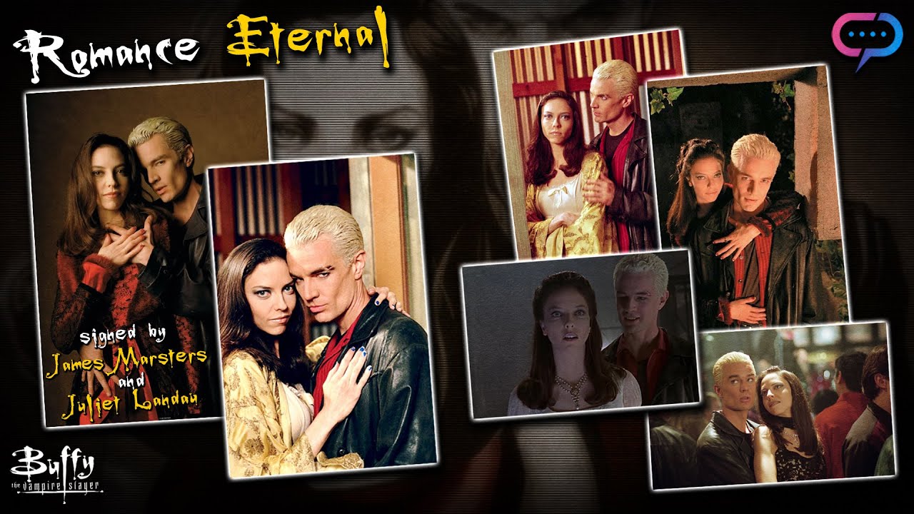Buffy the Vampire Slayer Romance Enteral James Marsters & Juliet Landau IG Live Signing   02 14 23