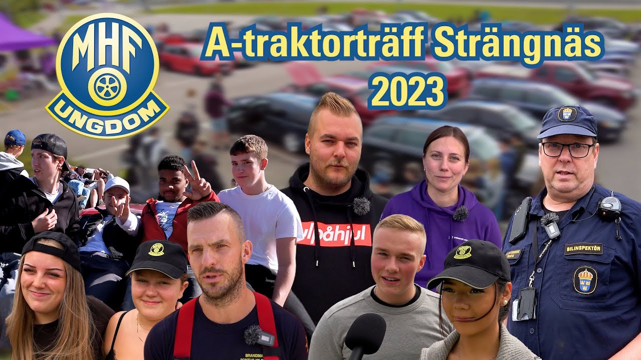 MHF-ungdom på A-traktorträff i Strängnäs