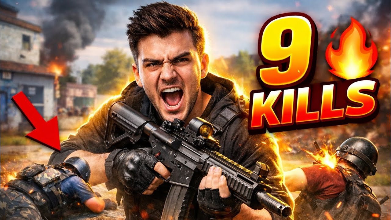 قيم بلاي مجنون 🤯 9 كيل بدون رحمة | PUBG MOBILE