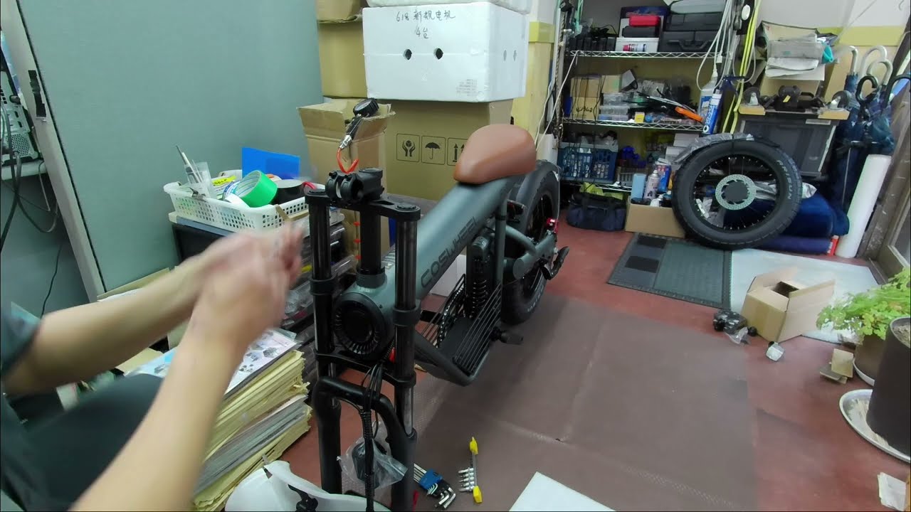 新型　COSWHEEL  MIRAI  COMFORT　組立　前編