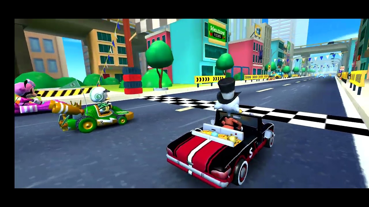 Disney All Star Racers Scrooge Mcduck Gameplay 