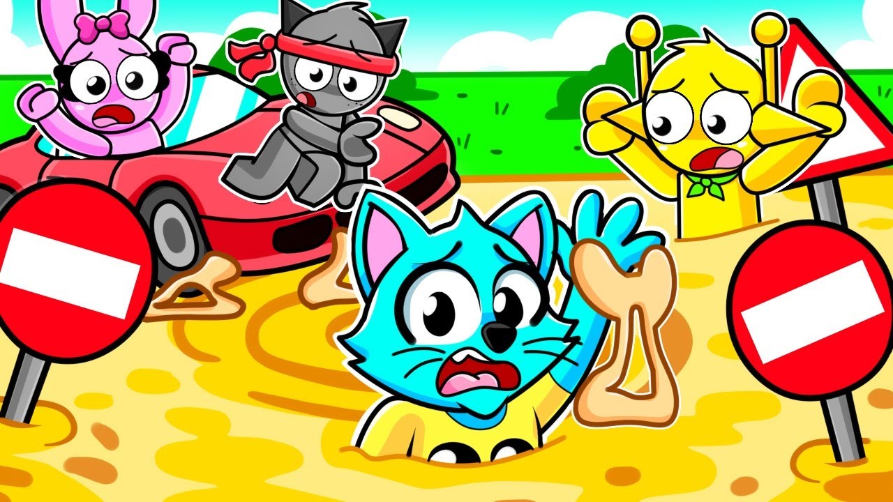Me Convertí en GATO en ARENAS MOVEDIZAS en Roblox!