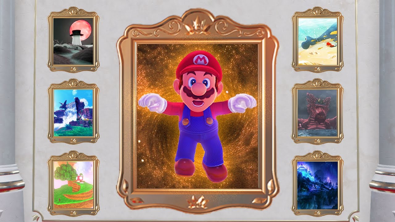 What If Super Mario Odyssey Had a Custom Painting Room?