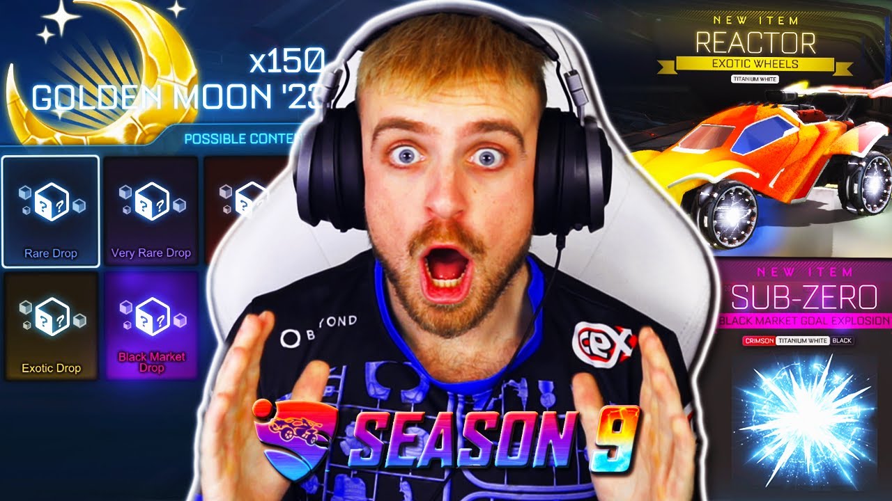 *НЕУЖЕЛИ?!* В Rocket League исправили новую Золотую Луну 2023 года, я открыл 50 штук, и это было ...