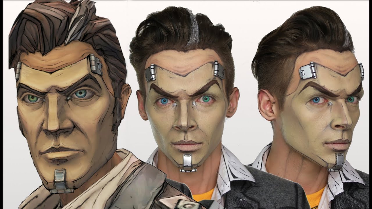 Handsome Jack Borderlands | Halloween MakeUp Tutorial | Cosplay | Shonagh Scott