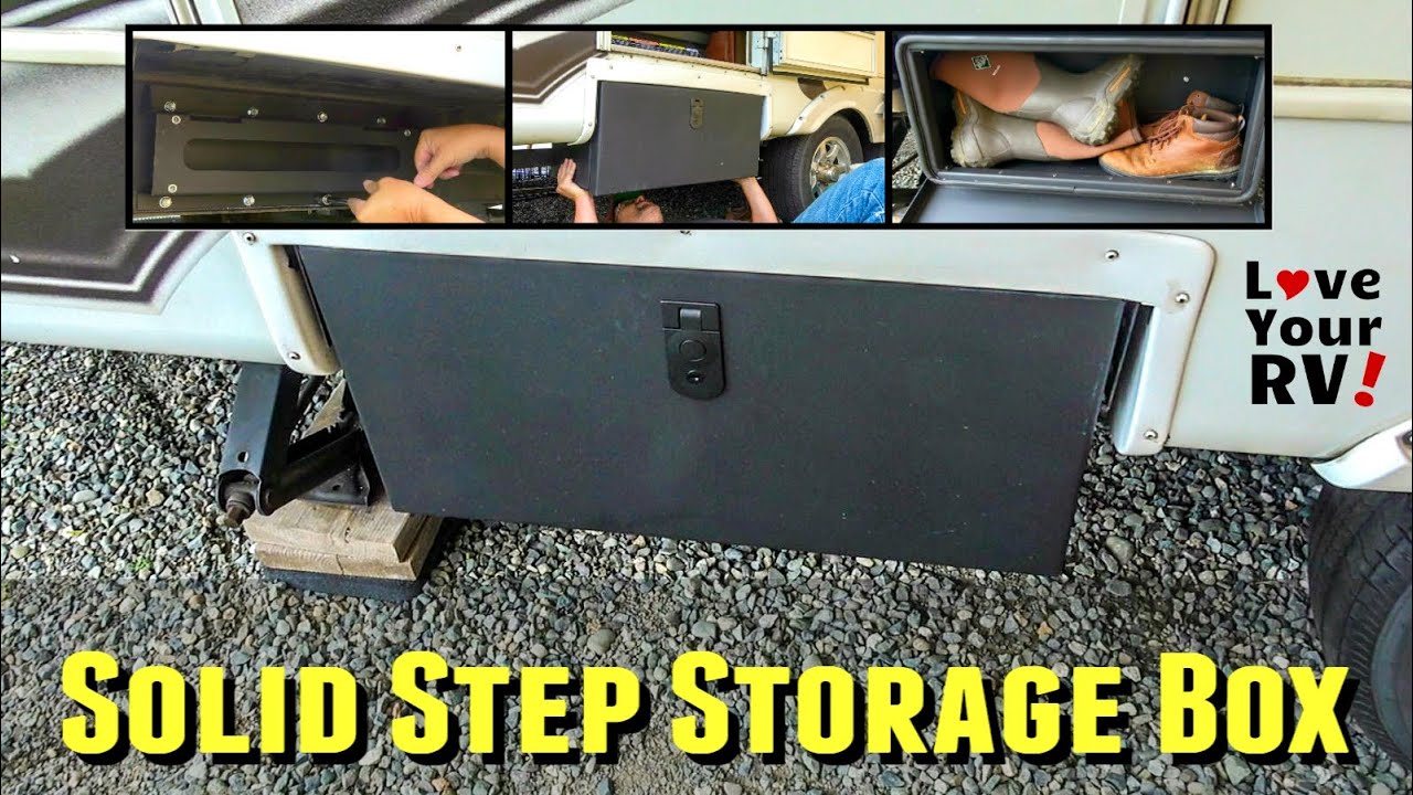 Lippert Components Solid Step Storage Box Installation