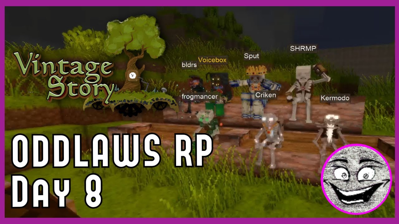 Vintage Story Oddlaws RP - DAY 8 (Long Edit)