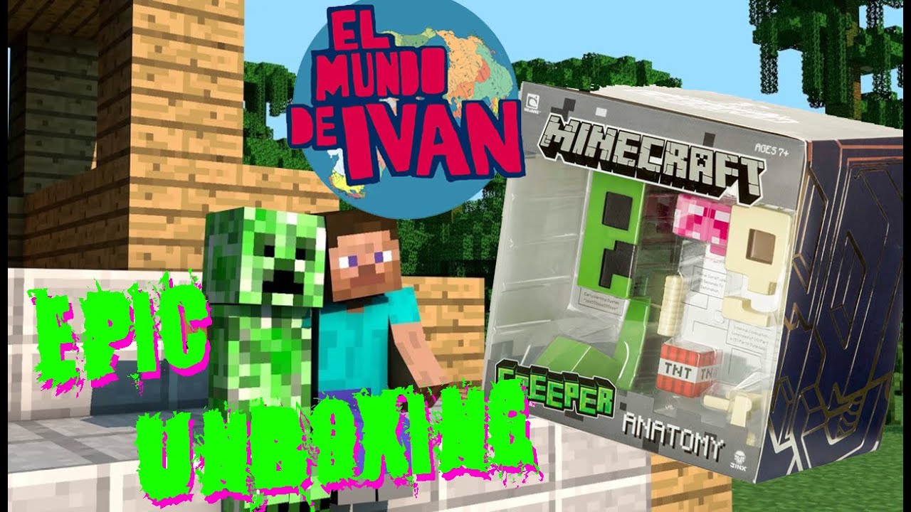 Minecraft Creeper Anatomy Epic Unboxing EMDI