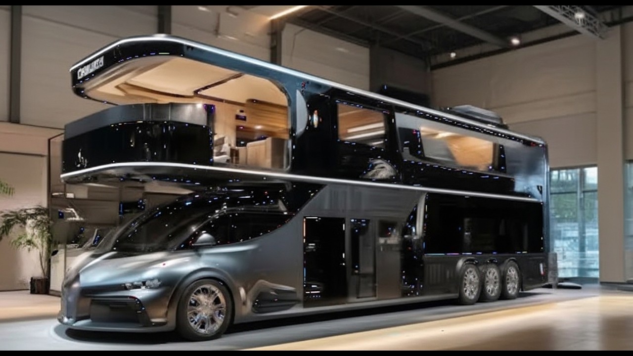Ce Camping-Car de Luxe du Futur Défie les Hôtels 5 Étoiles | Maison Mobile Ultra Moderne