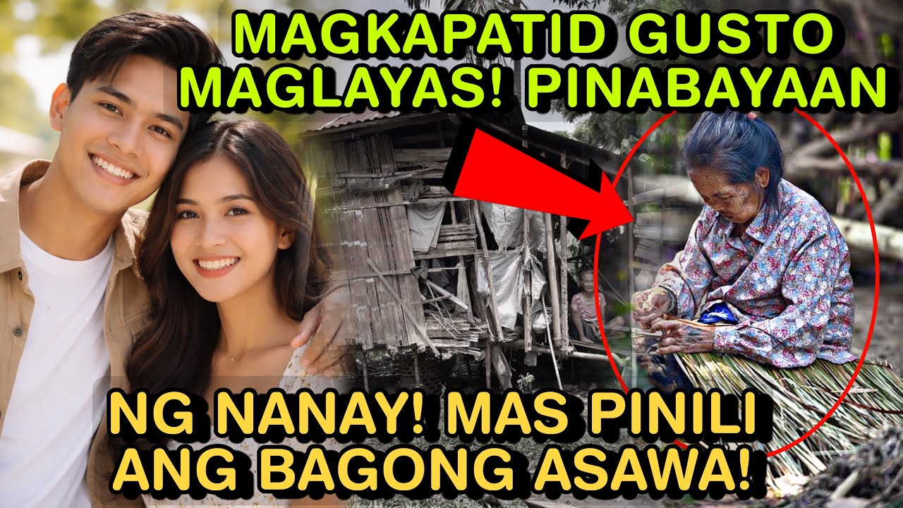 MAGKAPATID GUSTO MAGLAYAS! PINABAYAAN NG NANAY! MAS PINILI ANG BAGONG ASAWA!