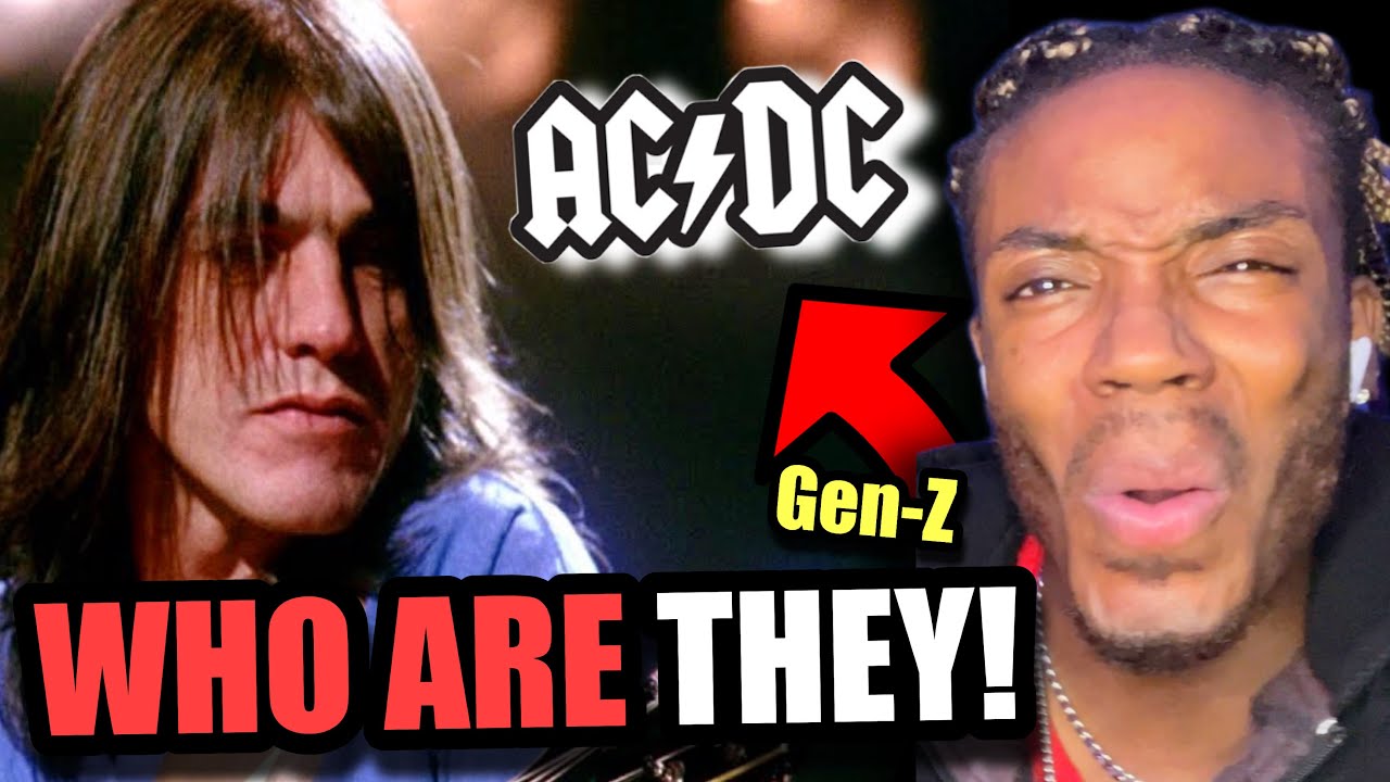 GEN-Z FIRST TIME LISTENING TO THUNDERSTRUCK (BRITISH REACTION)