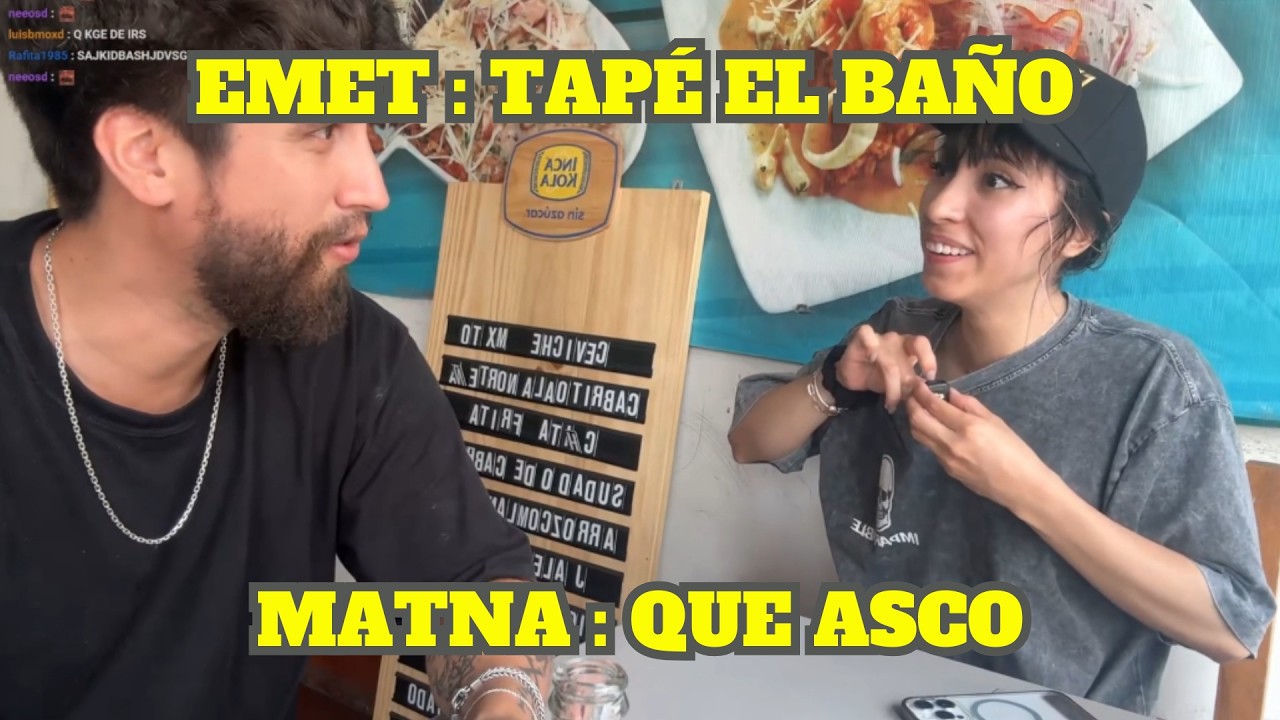 EMETSUKI TAPA EL BAÑO DE CEVICHERÍA