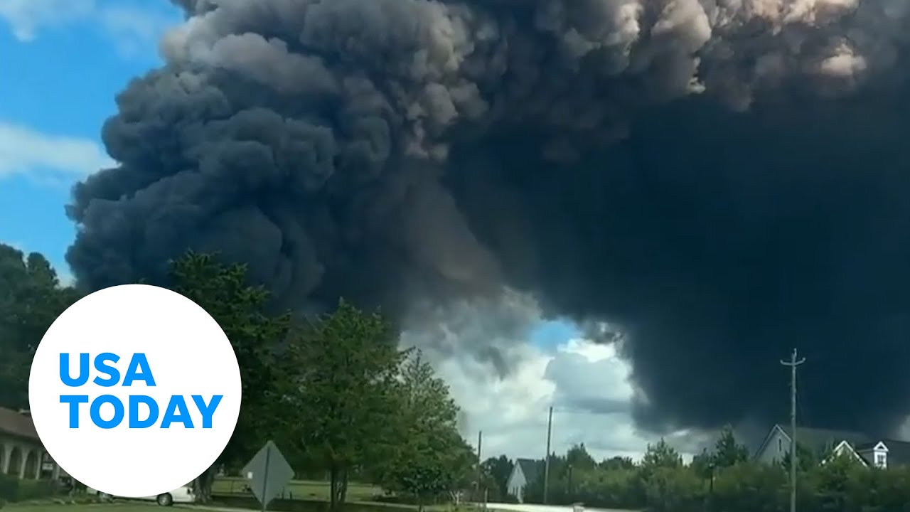 Atlanta suburbs evacuated after chemical plant fire | USA TODAY