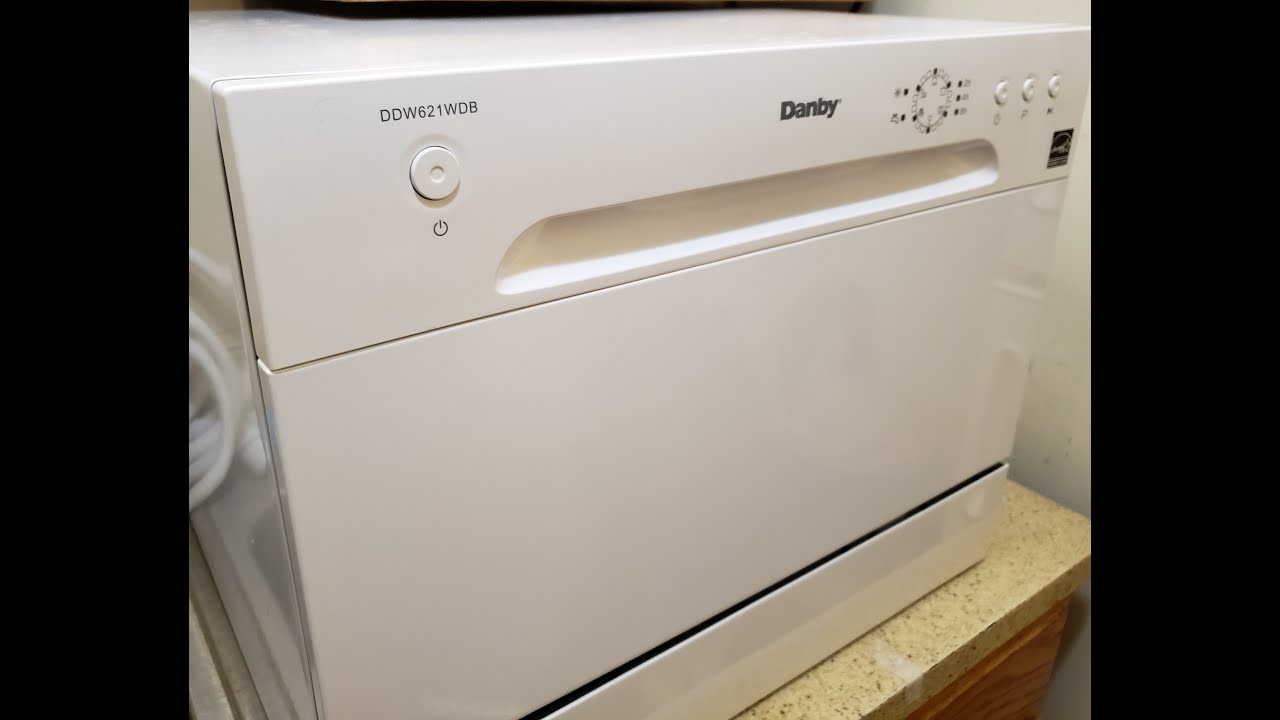 Danby Countertop Dishwasher Review for model no DDW621WDB.