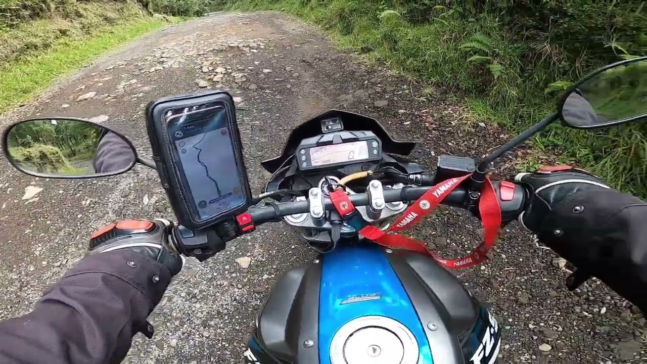 Camino al volcán Barva, así se encuentra la calle subiendo al volcán