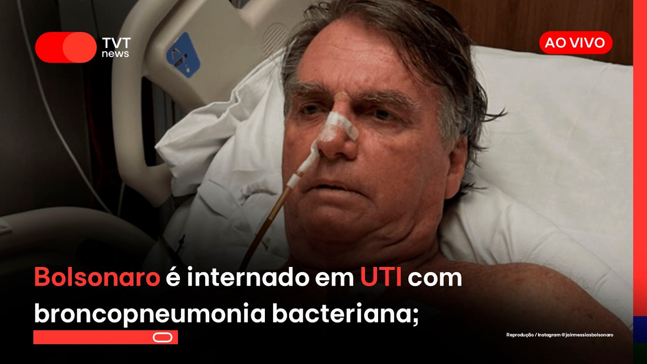 #aovivo Bolsonaro é internado em UTI; Moraes proíbe encontro de assessor de Trump